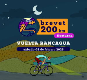 Evento Brevet 200km Nocturna – Vuelta Rancagua - 8 de febrero 2025