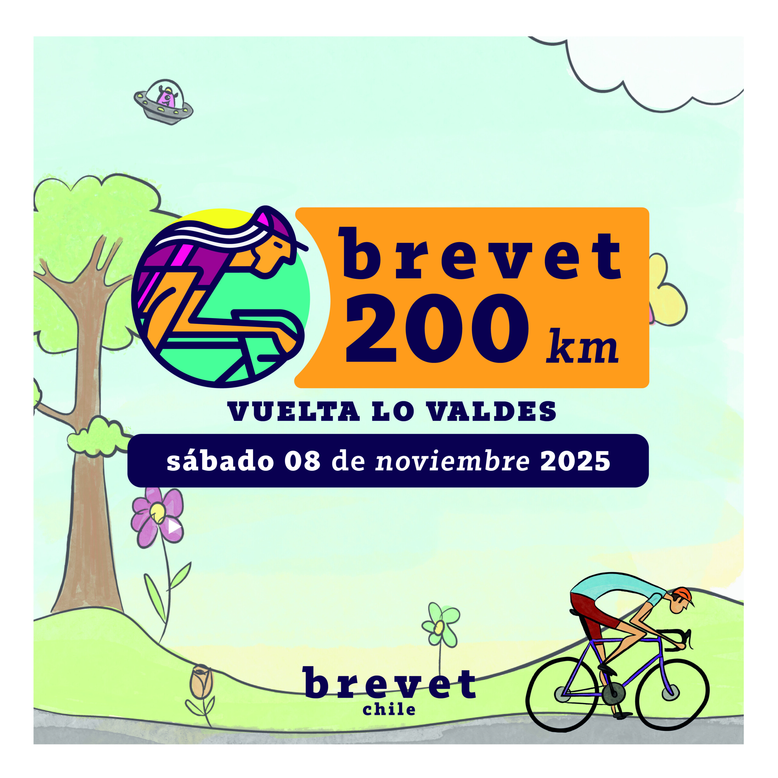 Evento Brevet 200km – Vuelta Lo Valdes - 08-11-2025